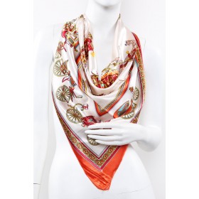 Fashion Square Silky Scarf 02 90x90cm - 10 per pack - $1.50 ea